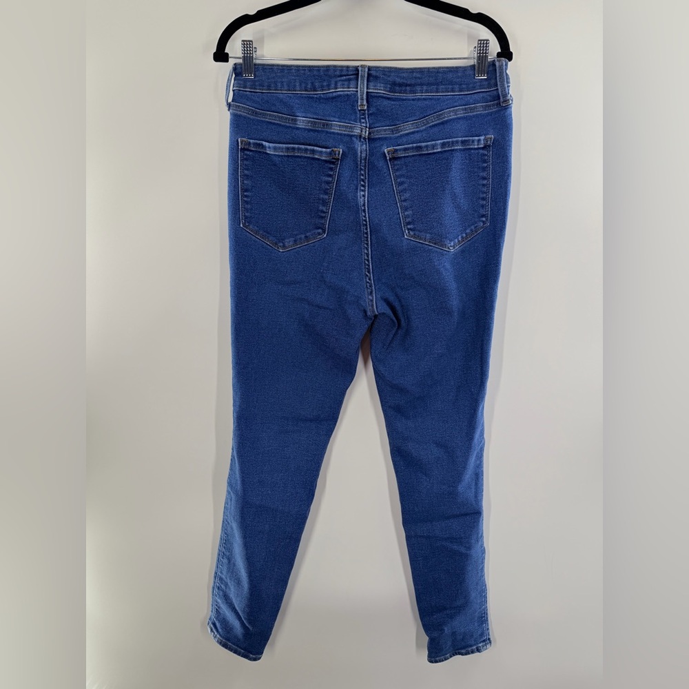 EUC Old Navy Dark Wash Rockstar Super Skinny Jeans - Picture 9 of 10